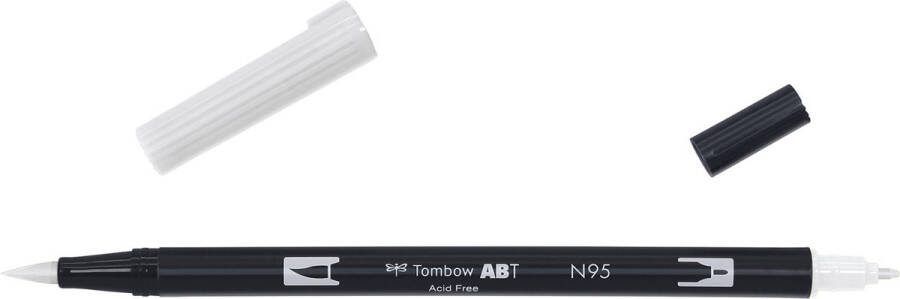 Tombow Brush pen ABT dual brush pen Cool grey 1