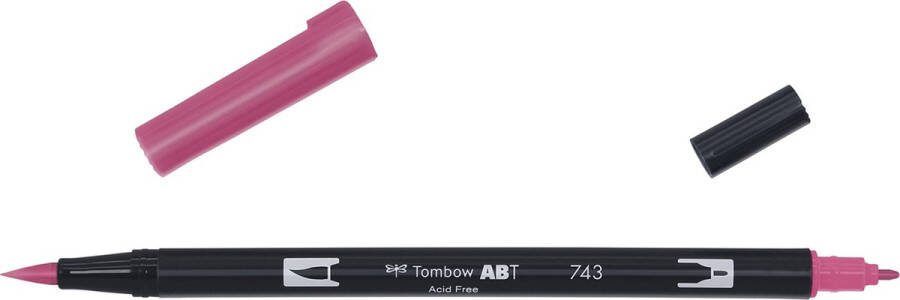 Tombow Brush pen ABT dual brush pen Hot pink