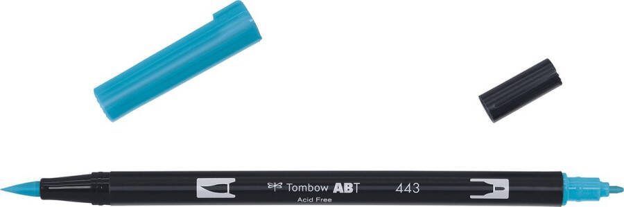 Tombow ABT dual brush pen turquoise bulk ABT-443