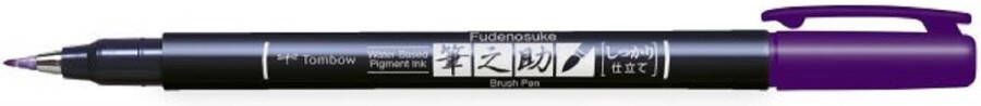 Tombow Fudenosuke Brushpen Purple