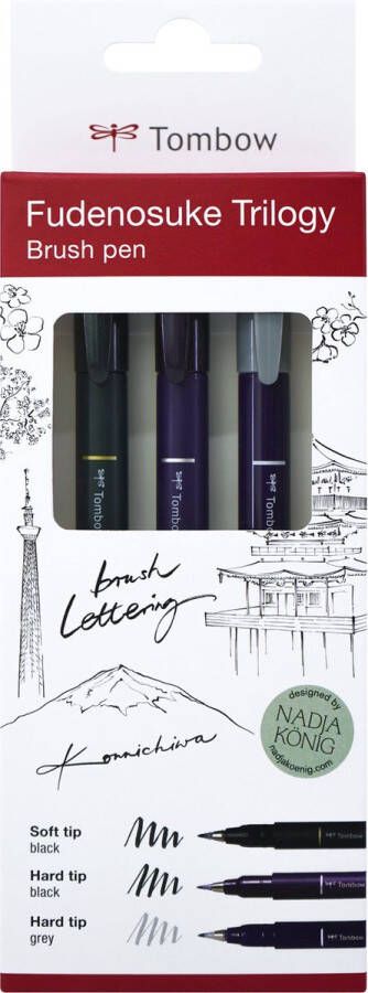 Tombow Fudenosuke Trilogy WSBHS-3P