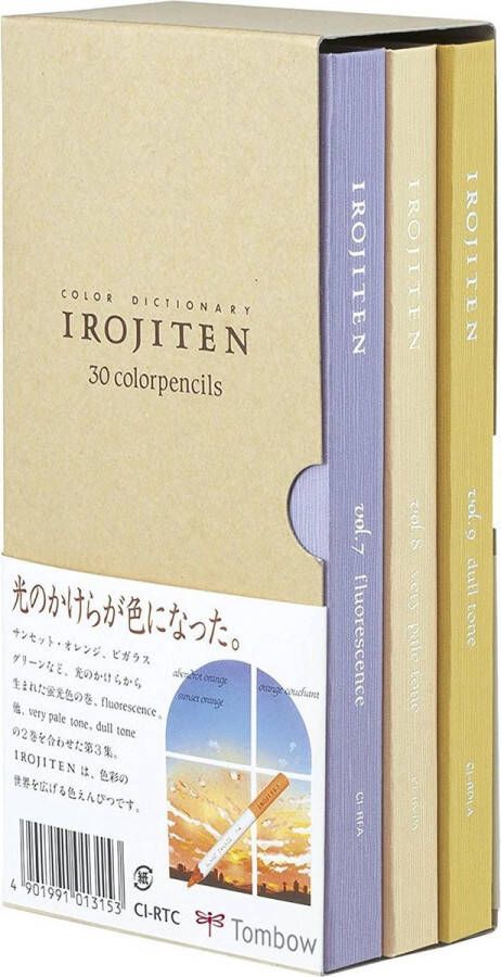 Tombow Irojiten kleurpotloden Seascape 30 pcs