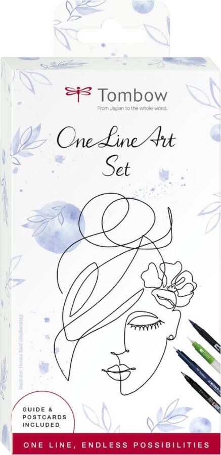 Tombow One line art set