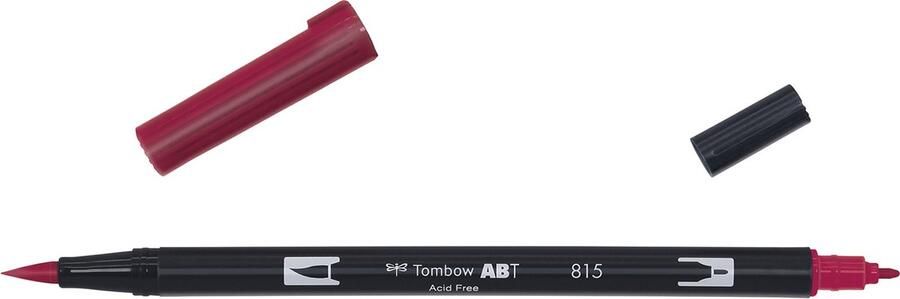 Tombow Brush pen ABT dual brush pen Cherry