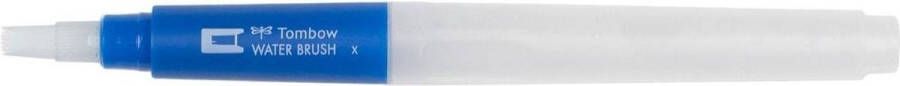 Tombow water brush (leeg) platte punt WB-FL-1P