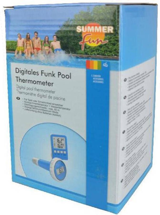 Tommy Teleshopping Summer Fun digitale zwembadthermometer