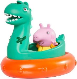 Tomy Badspeelgoed Peppa Pig Dinosaurus 12 Cm Groen 3-delig