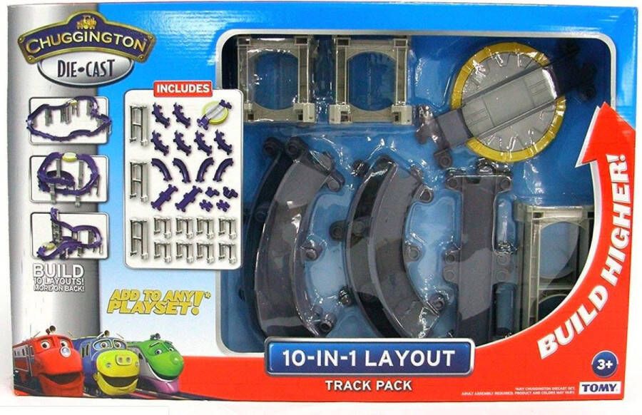 Tomy Chuggington 10-in-1 uitbreidings pakket voor hoogbouwtrack