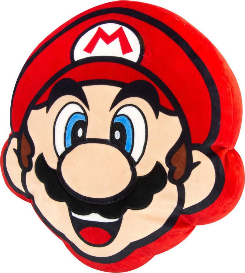 Tomy Super Mario Mega Mario Head pluchen Knuffel Club Mocchi