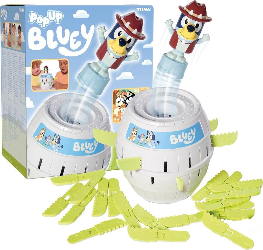Tomy Pop Up Bluey Kinderspel