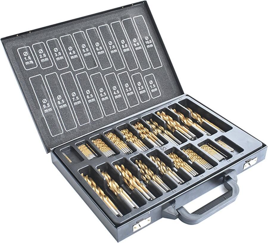 Tongyu Tools Metaalborenset 170-Dlg