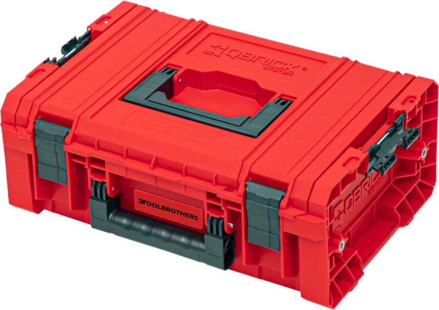 Toolbrothers RHINO L gereedschapskoffer Basic ULTRA Custom 450 x 332 x 171 mm 12 l stapelbaar IP54 met legbord