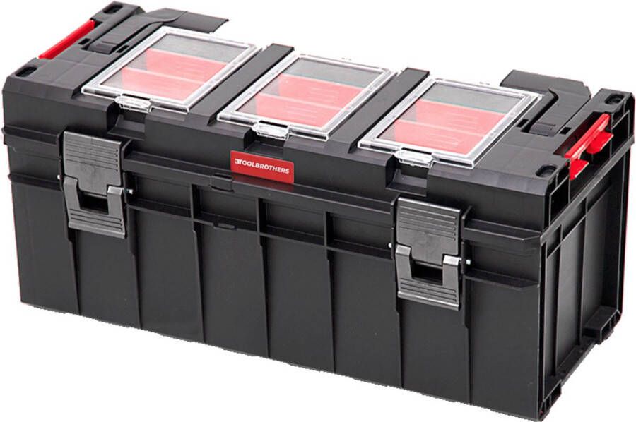 Toolbrothers RHINO L gereedschapskoffer ECO Comfort+ hoogte L modulaire organizer 545 x 270 x 246 mm 22 l stapelbaar IP54