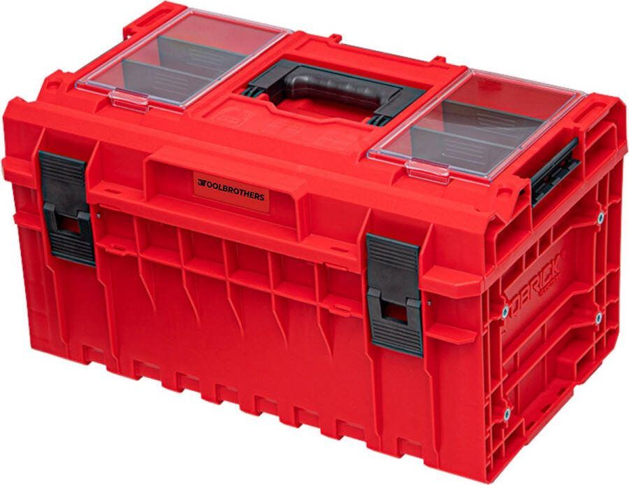 Toolbrothers RHINO XXL gereedschapskoffer ULTRA Comfort+ hoogte L Op maat gemaakte modulaire organizer 585 x 385 x 320 mm 38 l stapelbaar IP66
