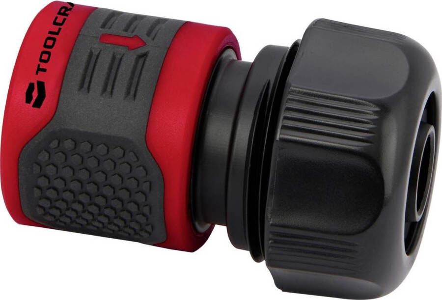 TOOLCRAFT 2302361 Slangkoppeling 16 19 mm (3 4) Rood Zwart Aansluitgarnituur