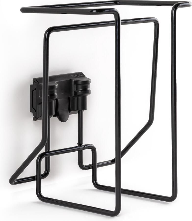 Toolflex Multifunctionele Houder voor Wegwerphandschoenen Wand en Railmontage Zwart