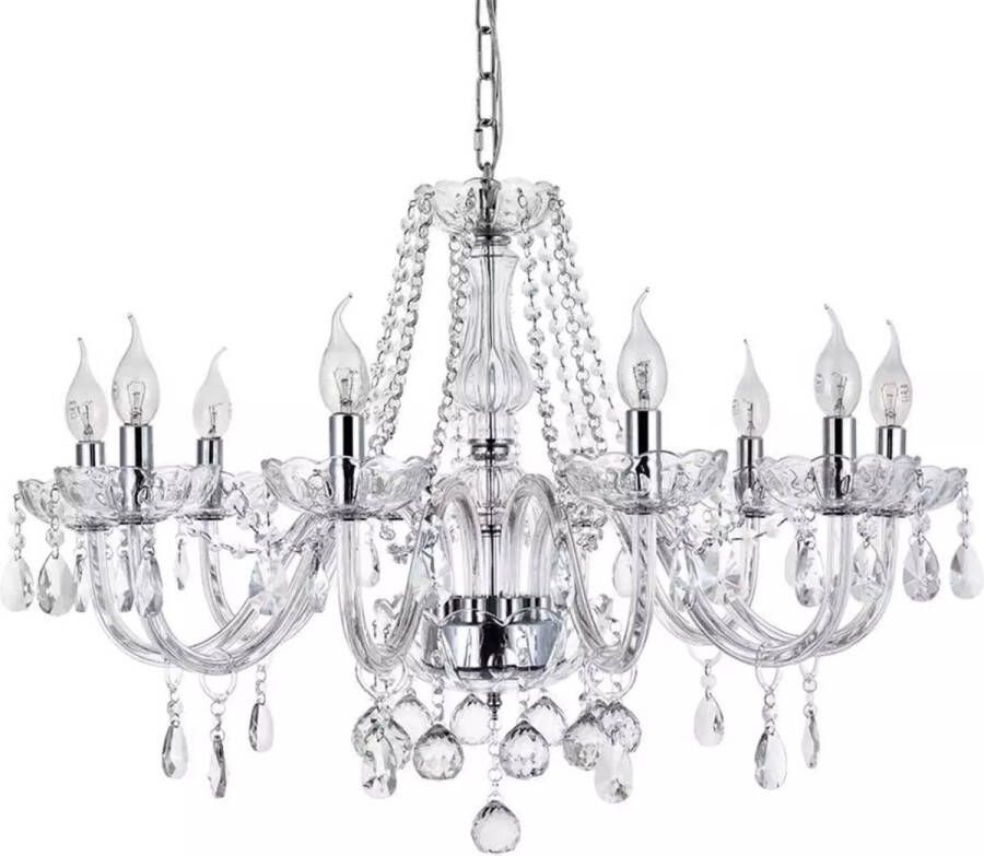 TooLight Hanglamp 300750 Kroonluchter E14 Chroom