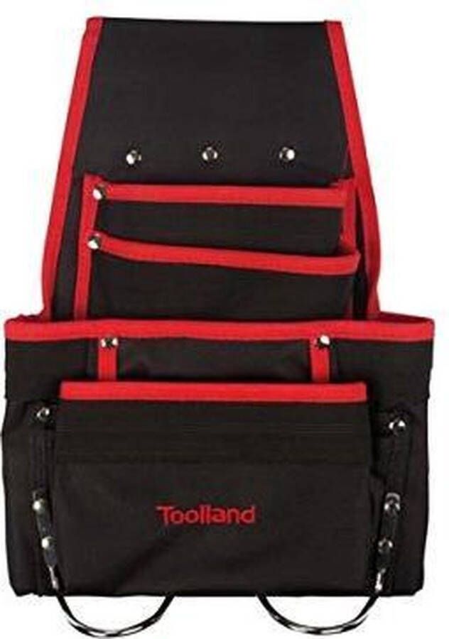 Toolland Gereedschapshouder Voor Riem 28 X 8 X 41 Cm Zwart Nylon