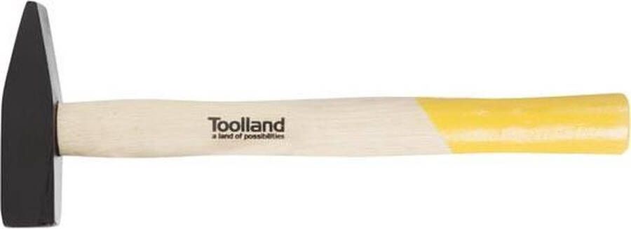 Toolland Bankhamer Stalen Kop 500 G Houten Steel 11.5 X 32 X 2.5cm 0.615 Bruin