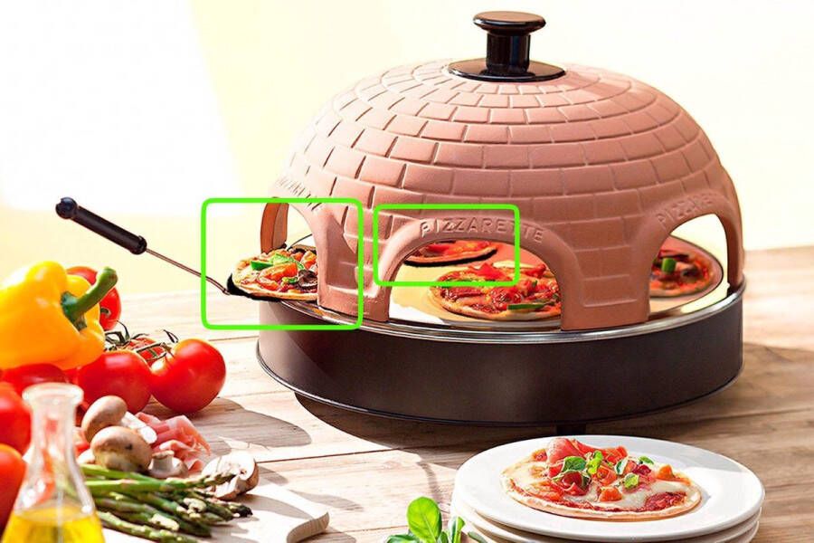 Tools4grill antiaanbakfolie tbv minipizza pizza oven Teflon