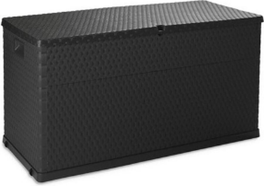 Toomax kussenbox opbergbox voor kussen Rotan 420L 120x57x63cm Antraciet