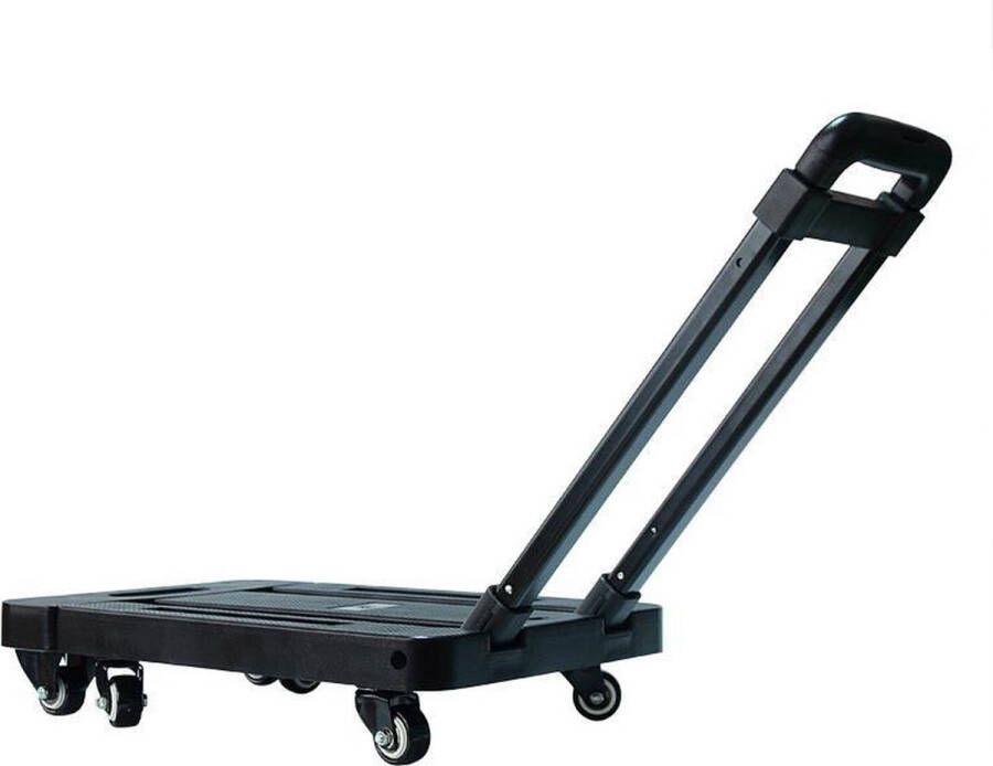 TOP-AA Steekwagen zwart kleur Trolley Cart 200kg black