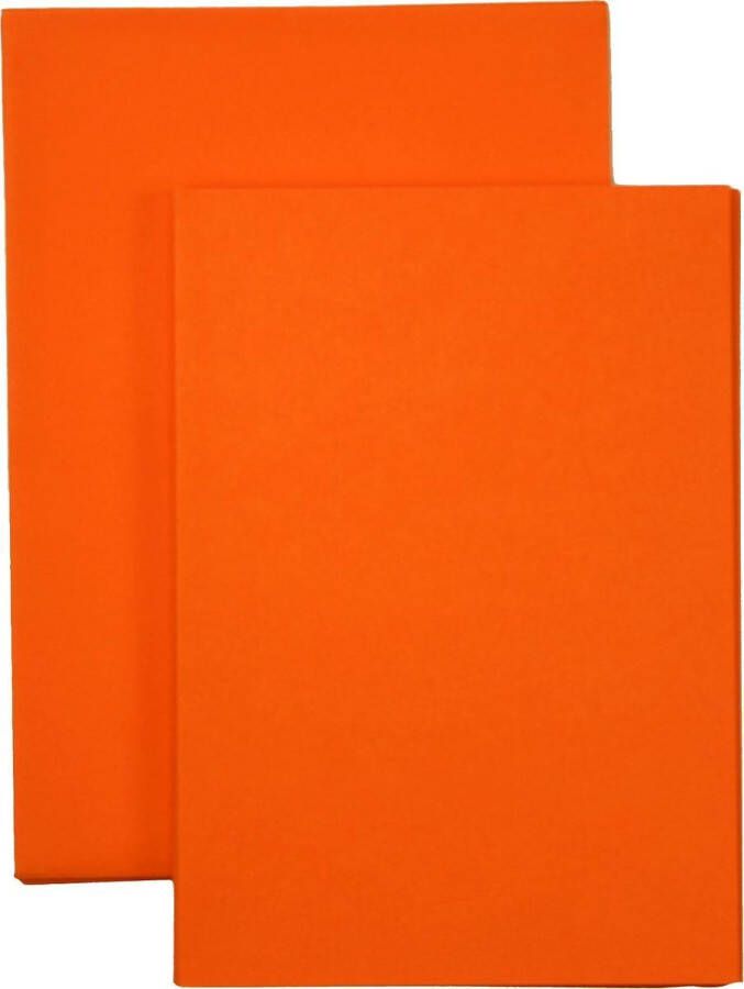 Top-Hobby Dubbele Kaarten – Oranje 40 Kaarten met 40 Enveloppen – Maak wenskaarten voor elke gelegenheid