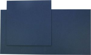 Top-Hobby Vierkante Kaarten Set 13 5 x 13 5 cm 40 Kaarten en 40 witte Enveloppen – Donker Blauw Maak wenskaarten voor elke gelegenheid