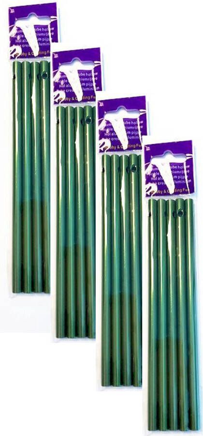 Top-Hobby Windgong Tubes Groen 20 Stuks 6mm x 11cm Maak je eigen Windgong door middel van deze klankstaafjes