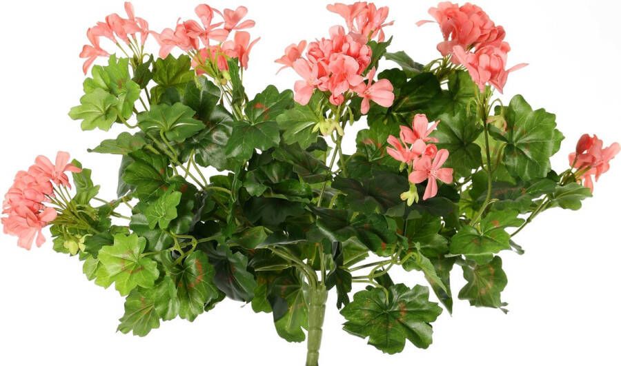 TopArt Kunstbloemen boeket Oostenrijkse Geranium lichtroze 40 cm Kunstplanten met bloemen