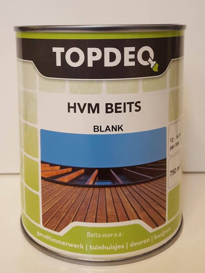 Topdeq Beits Blank Transparant Halfmat 750ml