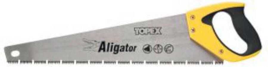 Topex Handzaag 400mm Aligator 7 Tpi