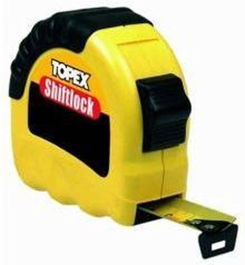 Topex Rolmaat 3 Mtr Shiftlock Nylon Gecoat