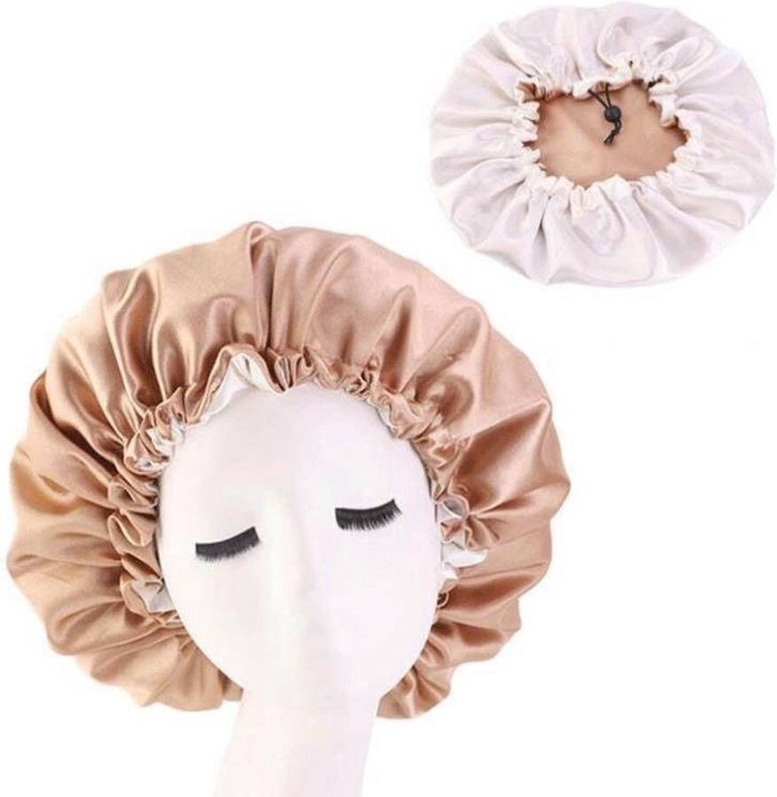 TopHeadz Slaapmuts- Hair Bonnet- Haar bonnet van Satijn| Haarverzorging