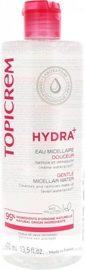 TOPICREM Lotion Face Care Hydra+ Gentle Micellar Water