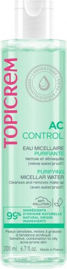 TOPICREM AC Zuiverend Micellair Water 200 ml