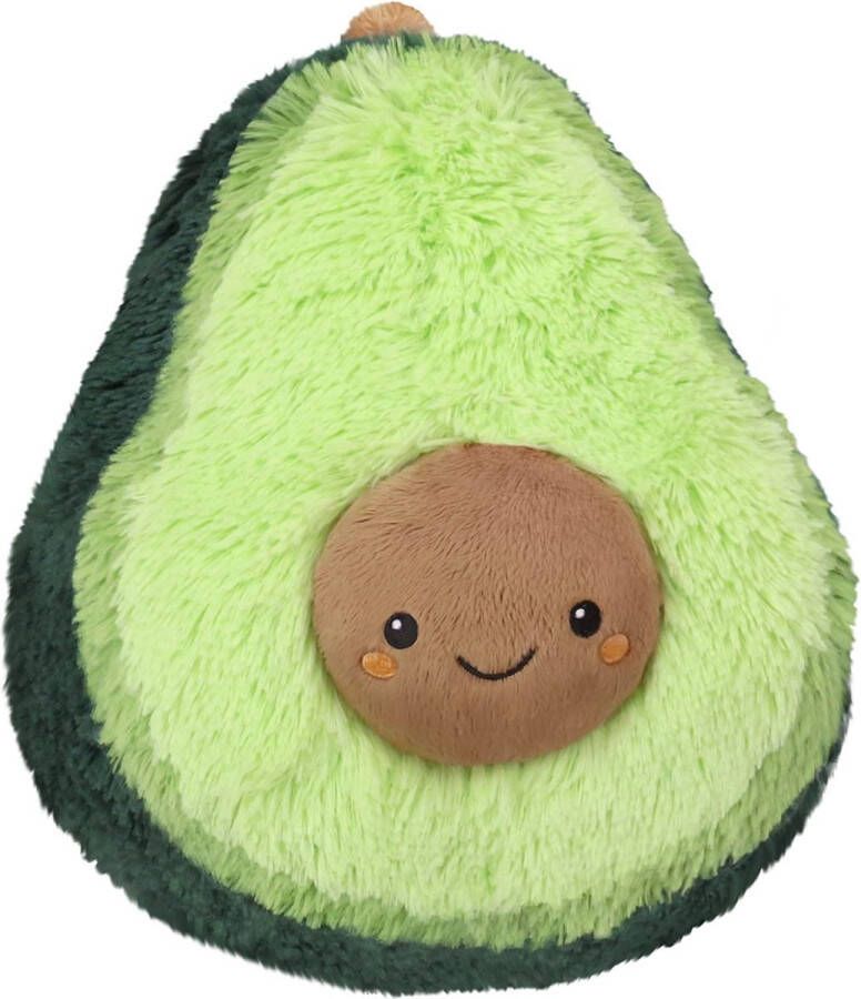 Topknuffels Avocado Pluche Knuffel 50 cm [Kawaii Knuffel Kussen TikTok Squish Advocado Plush Speelgoed Fruit Knuffelpop Knuffeldier voor kinderen baby jongens meisjes]