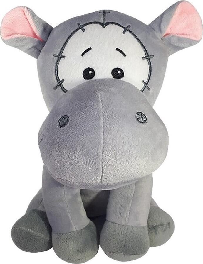 Topknuffels Nijlpaard Cartoon Pluche Knuffel 23 cm {Hippo Plush Toy Speelgoed Knuffeldier Knuffelpop voor kinderen jongens meisjes}