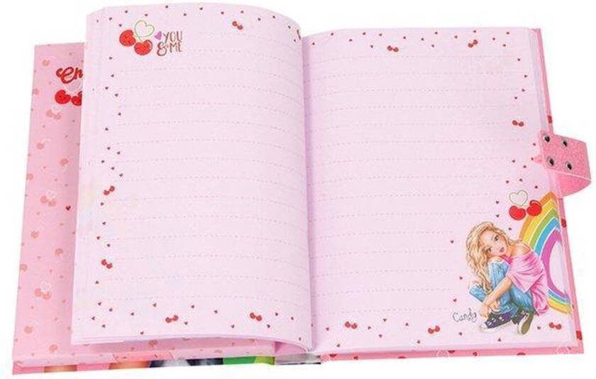 TOPModel Dagboek met Geheime Code Regenboog
