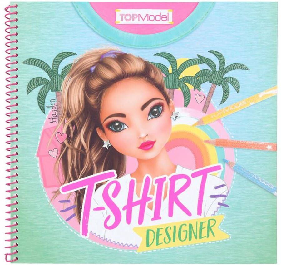 TOPModel Top Model Colouring Book T-Shirt Designer (0411502)
