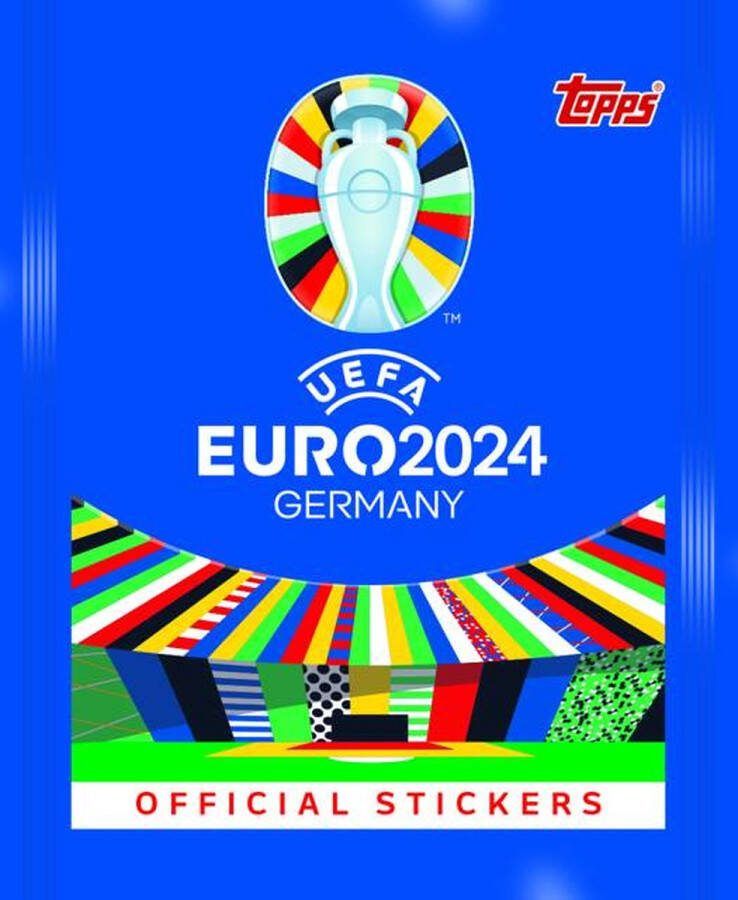 Topps Euro 2024 Stickers 1 pakje
