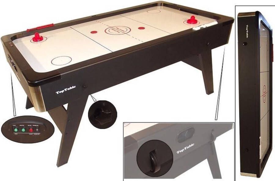 Toptable Foldy Carbon Airhockeytafel