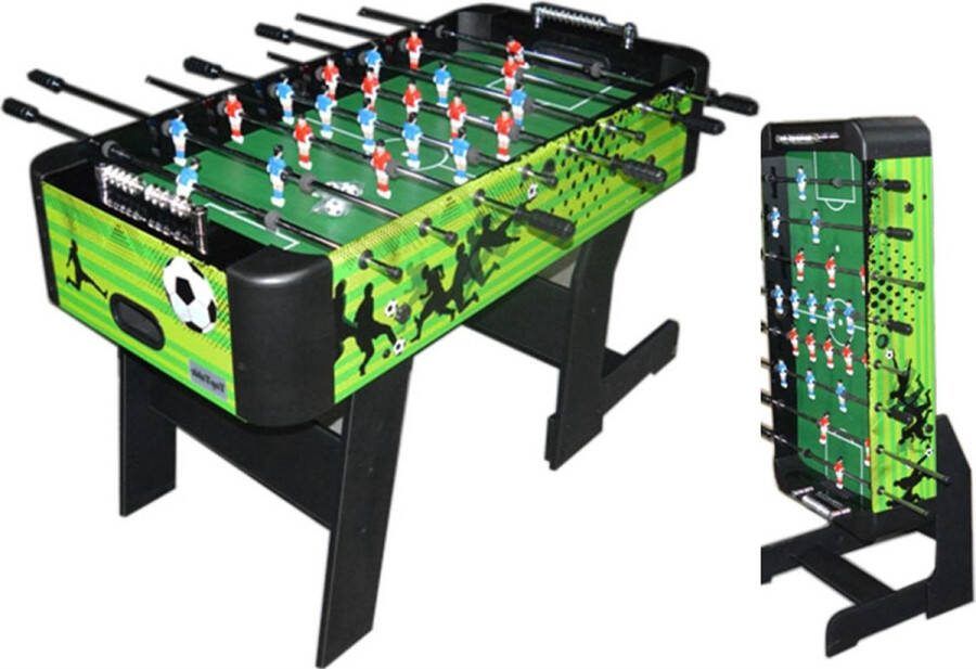 Toptable Score Fold-Up Print Opklapbare Voetbaltafel met 13mm Stangen