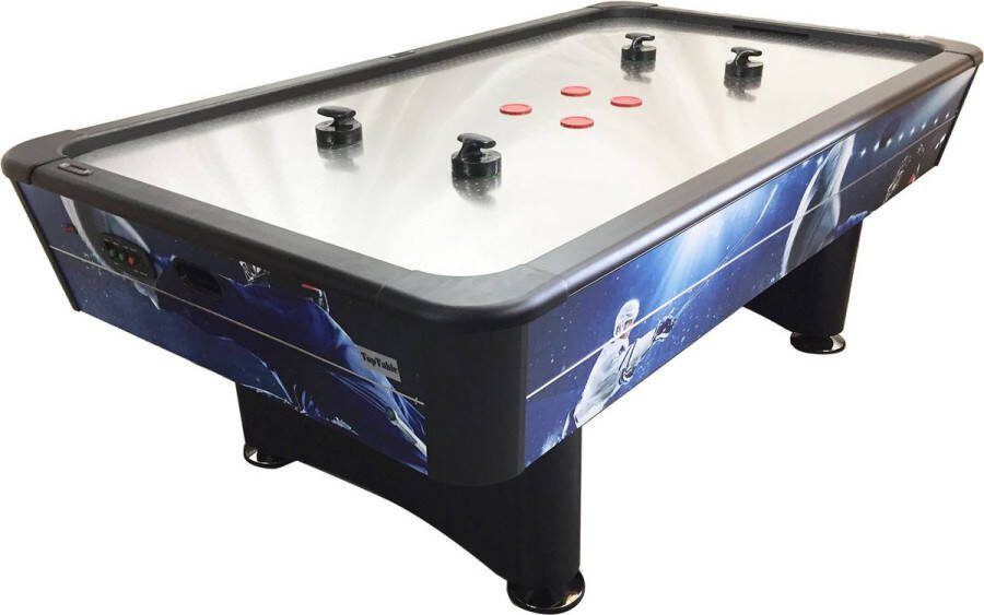 Toptable Typhoon Print 7ft Pro Metal-line Airhockeytafel