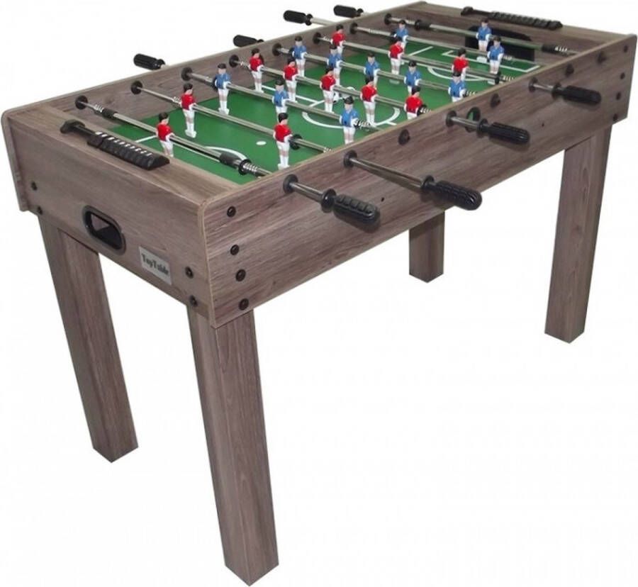 Toptable Voetbaltafel Wood telescoop