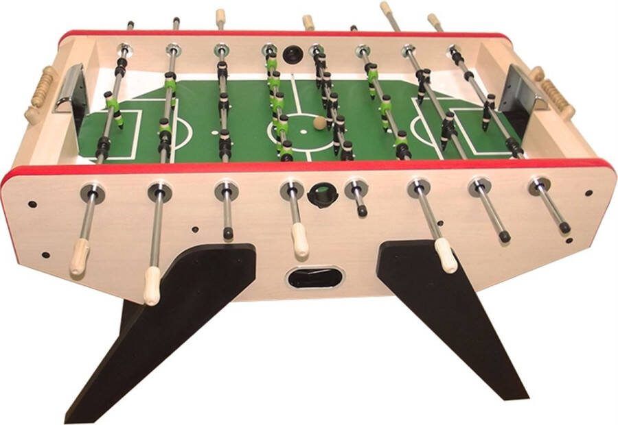 Toptable Winner Houten Spelers Retro Voetbaltafel met 16mm wedstrijdstangen