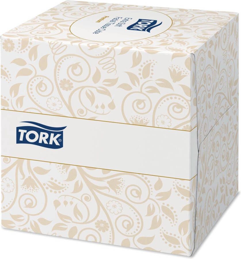 Tork Premium 100-Pak Gezichtsreinigingsdoekjes Extra Soft 2-Laags (30 Stuks) CH570
