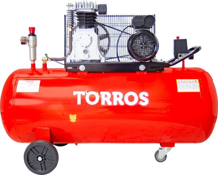 Torros Compressor 270l 3 kW 4 Pk 10 bar 520 l min 400V TC2705210T