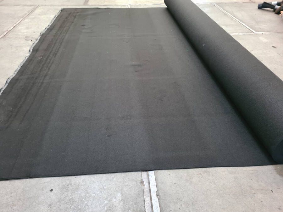 Totalflooring.nl Anti Worteldoek Gronddoek Nonwoven Geotextiel 50 x 1 mtr 180 gr p m² zwart