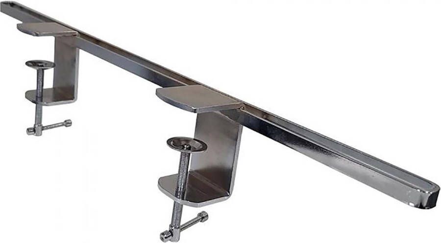 Totally-Tiffany Hang & Hold Bar Hangrail te bevestigen aan tafel of bureau voor bakjes-mandjes van bijv tool- of fleshouder rond toolzak vierkant voorraadbak